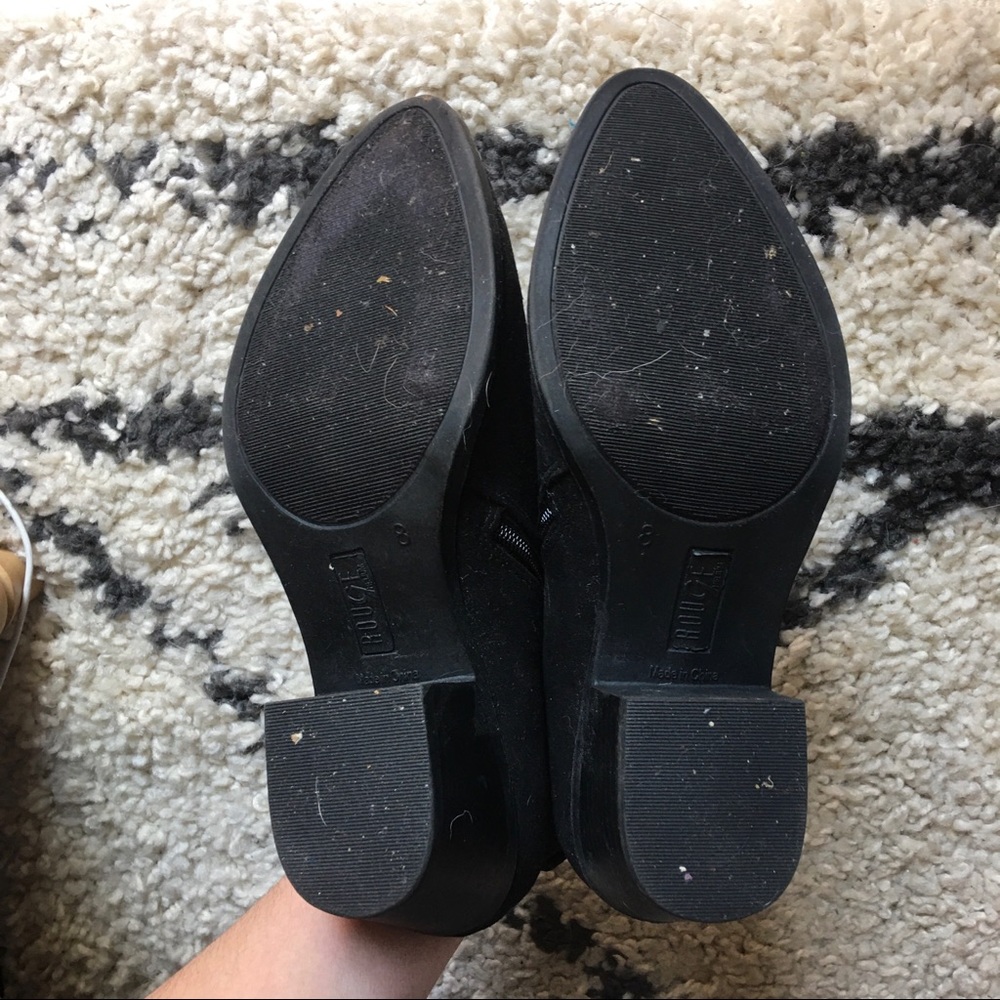 Black Ankle Booties - Picture 5 of 6